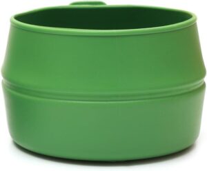 ウィルドゥ フォールダーカップ Wildo | 軽量 コンパクト コップ 折り畳み スタッキング 食洗器可 電子レンジ可 アウトドア キャンプ 登山 ピクニック BBQ 容量250ml (シュガーケン)