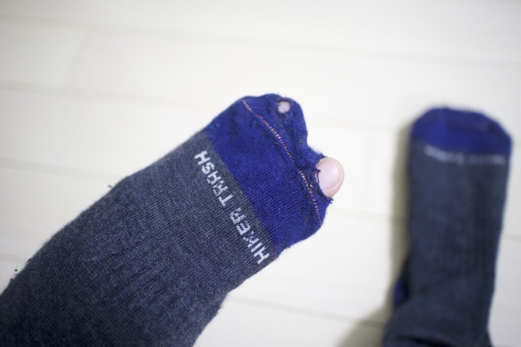 HIKER TRASHの一足目