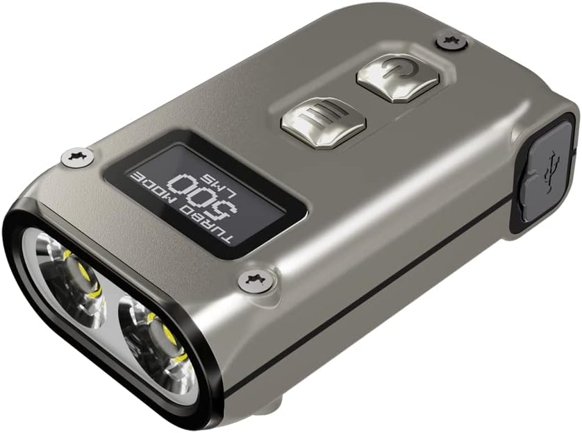 NITECORE TINI2 Ti チタンボディ 超小型軽量多機能強力ライト