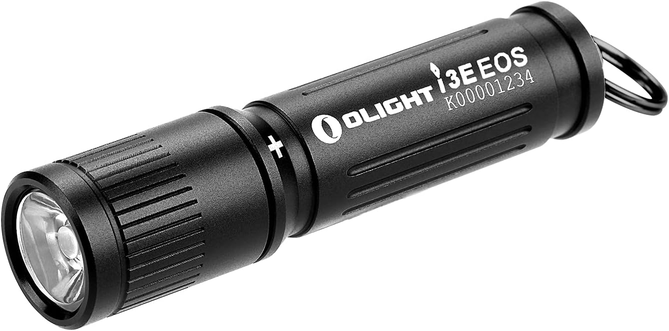 OLIGHT(オーライト) I3E EOS 懐中電灯 キーホルダーライト LED ミニサイズ スムーズな調節 ねじ込み式スイッチ 90ルーメン ハンディー IPX8防水 小型 軽量 単4電池付き 停電対策 緊急用 キャンプ