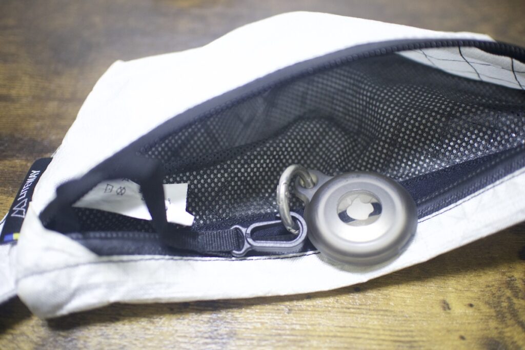 実際にAirTagを登山装備に導入してみた