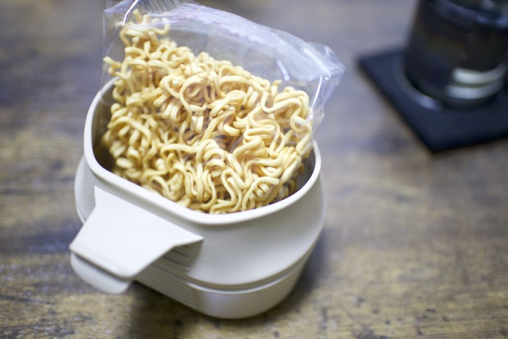 無印ミニラーメンの作り方は簡単。でもちょっとしたコツもあり！