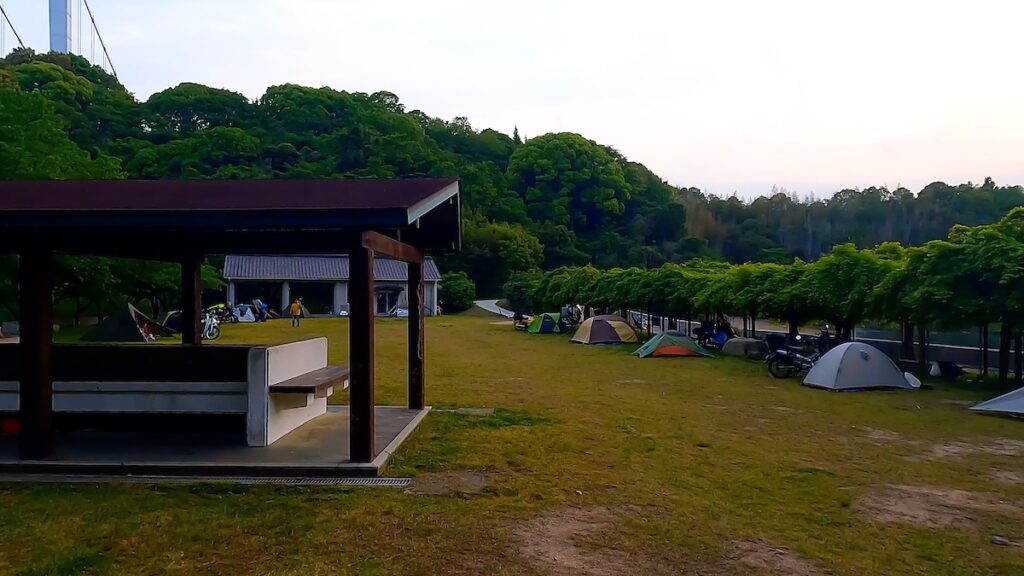 見近島キャンプ場