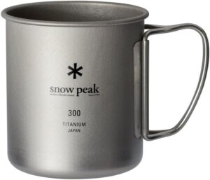 スノーピーク(snow peak) マグ・チタン シングルマグ 容量300ml