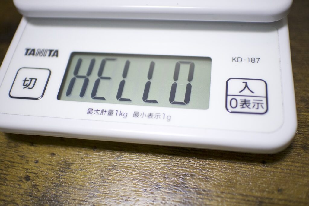 タニタのクッキングスケール「KD-187」の基本スペックを表でチェック