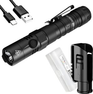 Nitecore MH12 v2 1200ルーメン USB-C 充電式タクティカルフラッシュライト