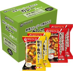 アマノフーズ カレー2種セット4食