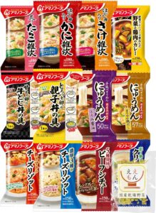 アマノフーズ フリーズドライ 軽食 惣菜 ご飯 12食 詰め合わせ セット インスタント 食品 おかず 常温 保存食 国産乾燥野菜