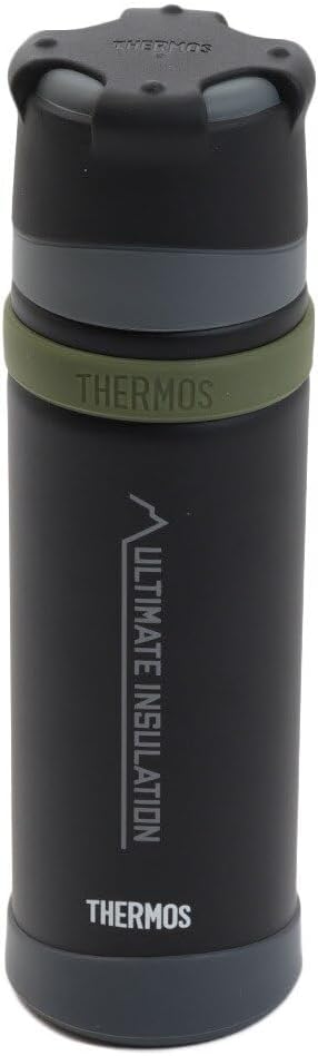 THERMOS(サーモス) 山専用ステンレスボトル500ml FFX-501 (マットブラック（MTBK）)