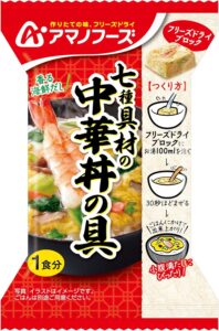 アマノフーズ 七種具材の中華丼の具 4食
