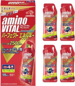 アミノバイタル 味の素 アミノショット パーフェクトエネルギー グレープフルーツ味