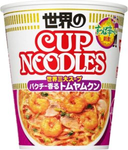 カップヌードル-パクチー香るトムヤムクンヌードル-世界三大スープ-日清食品-カップ麺-75g×12個