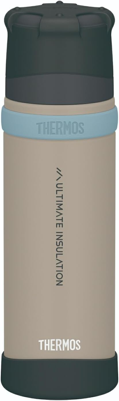 サーモス 山専用ボトル ステンレスボトル 500ml 水筒 保温 保冷 山専ボトル FFX-502_グレイッシュブラウン