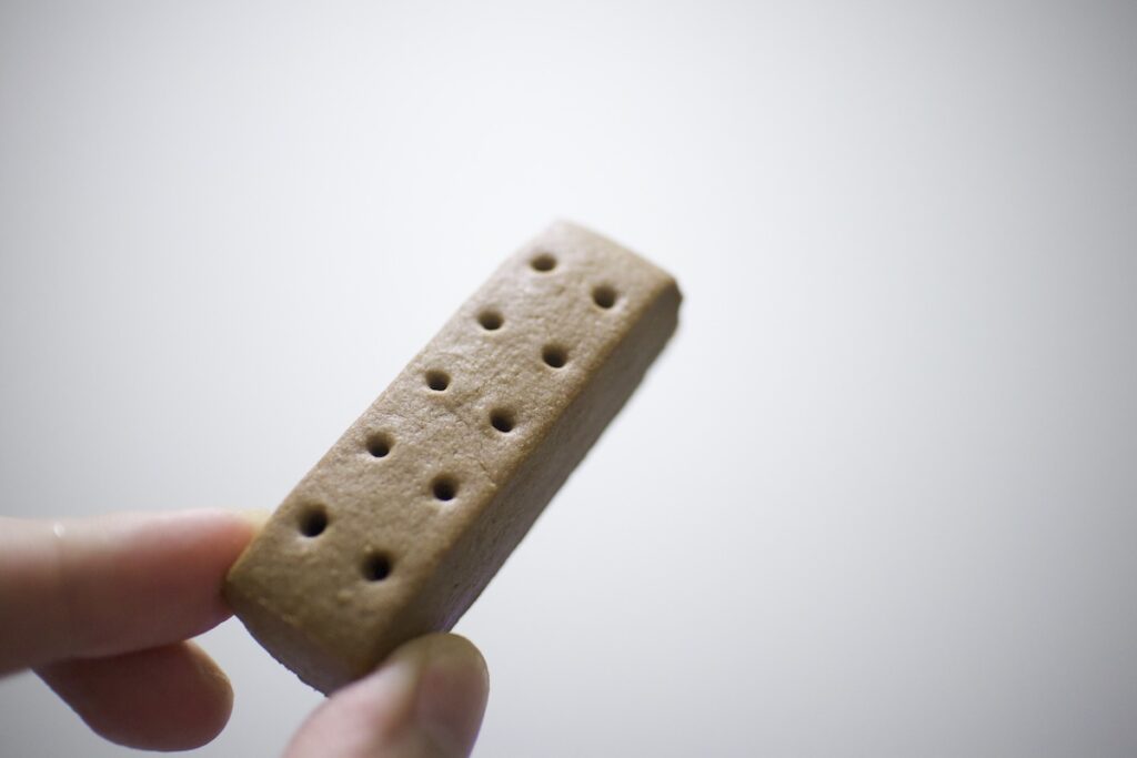 登山でのカロリーメイト活用シーン