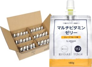 by Amazon マルチビタミンゼリー グレープフルーツ味 180g×30個