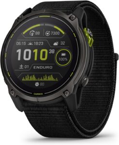 ガーミン(GARMIN) Enduro 3 51mm 【ランニング・ゴルフ・登山・サイクリング等30種類以上対応】【Android/iOS対応】【Suica機能搭載】【ビジネスシーンもOK】【日本正規品】心電図(ECG)アプリ対応モデル