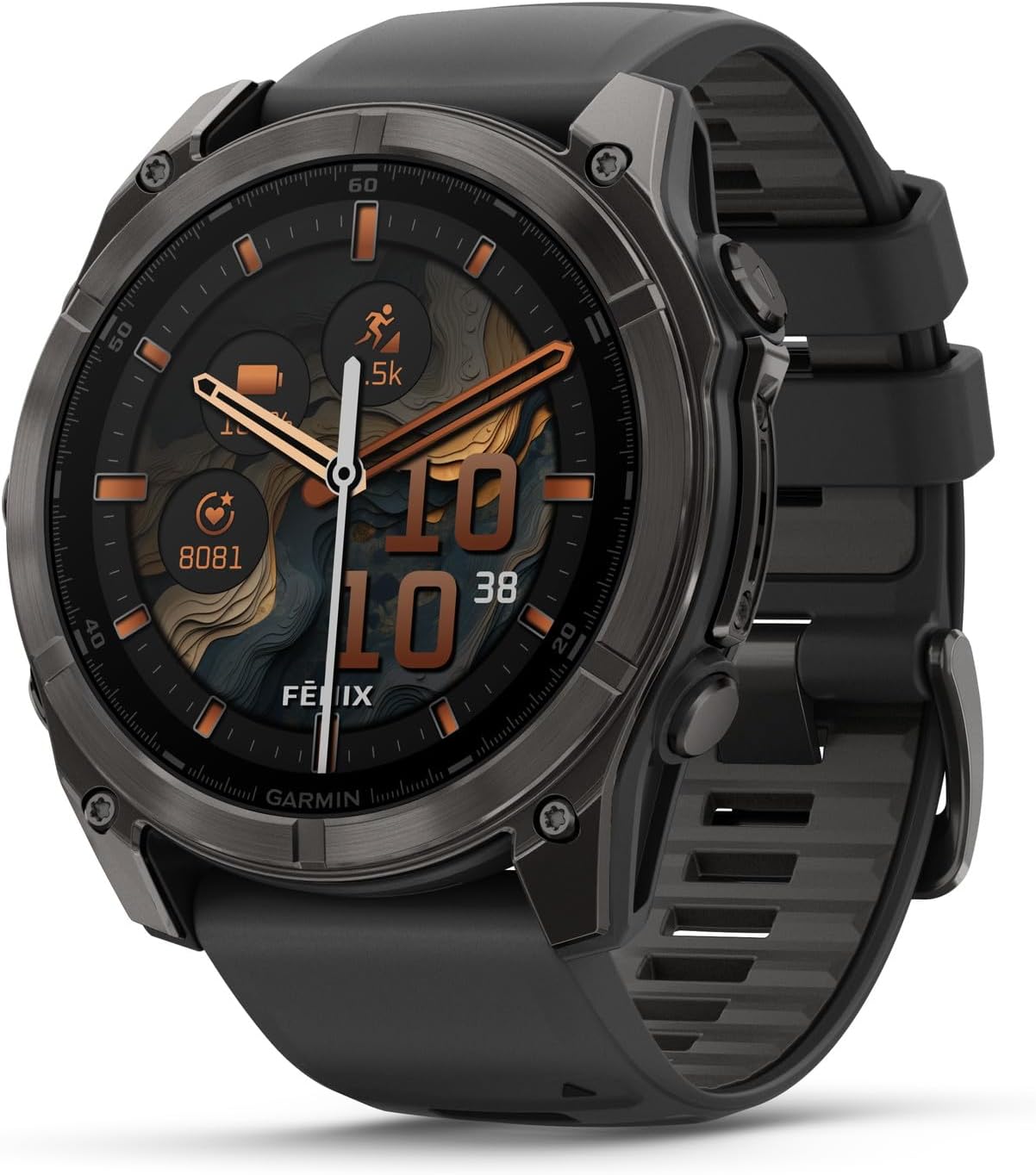 ガーミン(GARMIN) フラッグシップモデル fenix 8 SAPPHIRE AMOLED 51mm/47mm/43mm GPS スマートウォッチ【日本正規品】