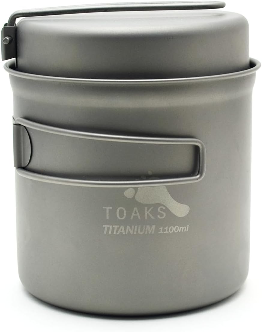 トークス（TOAKS) チタンパンと1100mlチタンポットのセット CKW-1100