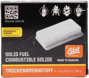 Esbit(エスビット) アウトドア キャンプ ポケットストーブ用 専用固形燃料 【日本正規品】