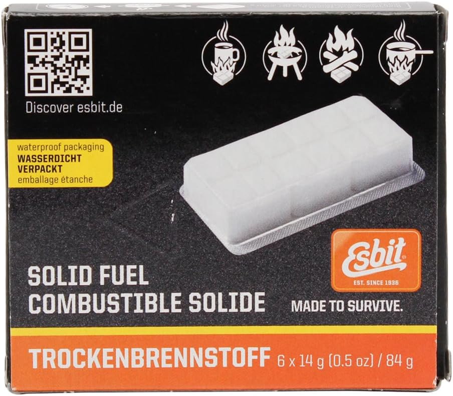 Esbit(エスビット) アウトドア キャンプ ポケットストーブ用 専用固形燃料 【日本正規品】