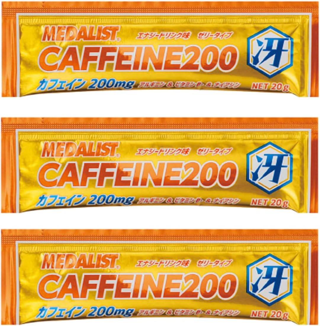 メダリストカフェイン200冴 20g トレイルランニング マラソン 自転車 トライアスロン 行動食 補給食 (3)