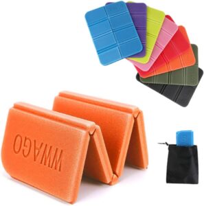 SWAG GEAR(スワッグギア) サウナマット 折りたたみ (1枚 収納袋付き) サウナシート クッションマット クッションシート 折り畳み コンパクト クッション 折りたたみクッション レジャーシート ピクニック アウトドア サウナ用 岩盤浴