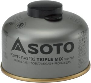 ソト(SOTO) 日本製 OD缶 アウトドア パワーガス トリプルミックス [105 SOD-710T/ 250 SOD-725T/ 500 SOD-750T]