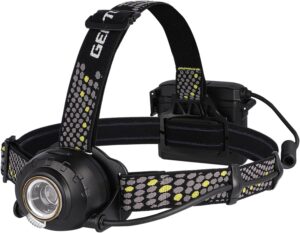 GENTOS(ジェントス) LED ヘッドライト 470～800ルーメン ヘッドウォーズ HLP-2501/HLP-2502/HLP-2503/HLP-2504 単3電池・専用充電池 プロユース向け