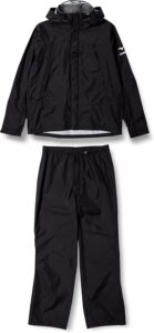 MIZUNO(ミズノ) 【Amazon.co.jp限定】レインウェアベルグテックEX ストームセイバーV 上下 レインスーツ アウトドア 釣り 100洗耐久撥水 耐水圧約30,000mm以上 透湿 A2JG4A01メンズ