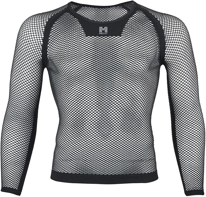 [ミレー] ドライナミック メッシュ 3/4 スリーブ クルー Newlogo MIV01356
