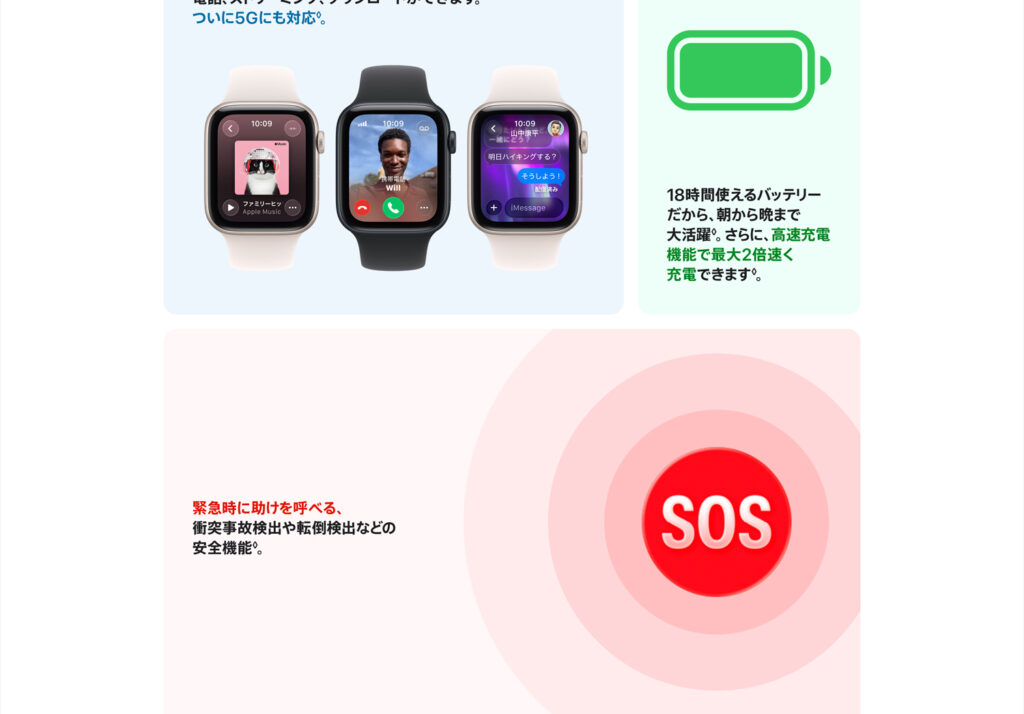 登山スタイル別｜Apple Watch SEはどこまで対応できる？