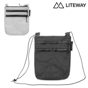 LITEWAY ライトウエイ サコッシュ TRAVEL WALLET ULTRA トラベルウォレットウルトラ ショルダーバッグ 登山 トレッキング アウトドア フェス トラベル 旅行 旅 ハイキング 軽量 丈夫 耐久性 ダイニーマ ULTRA200X メンズ レディース ユニセックス