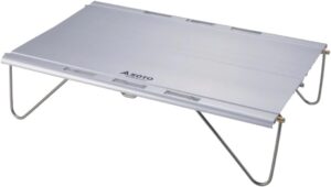 ソト(SOTO) ローテーブル ミニ 軽量 収納ポーチ付 アルミ 一体式 ソロ デュオ キャンプ トレッキング 登山 アウトドア Field Kite (フィールドカイト) ST-632