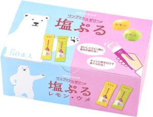 井村屋 塩ぷるレモン・ウメ アソート 750g(標準50本入)