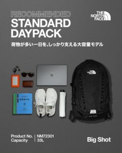 ノースフェイスのリュックはこんな人におすすめ