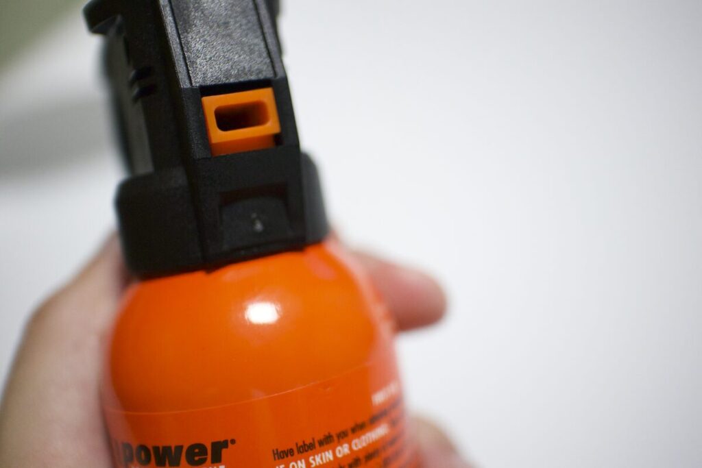 約5秒間の連続噴射