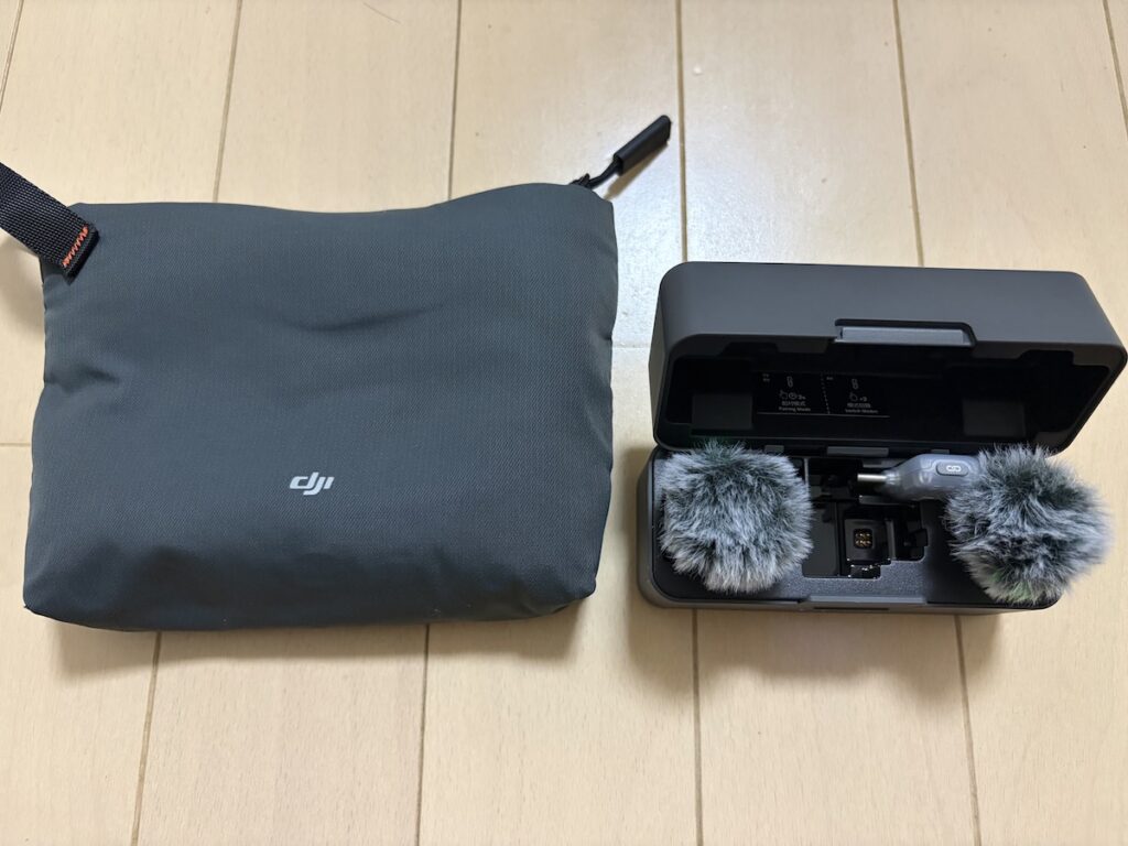 DJI Mic Mini 2のセット内容