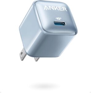 Anker Nano Charger (20W) グレイッシュブルー