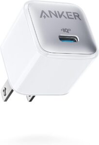 Anker Nano Charger (20W) ホワイト | USB-C 急速充電器【PSE技術基準適合:PowerIQ 3.0
